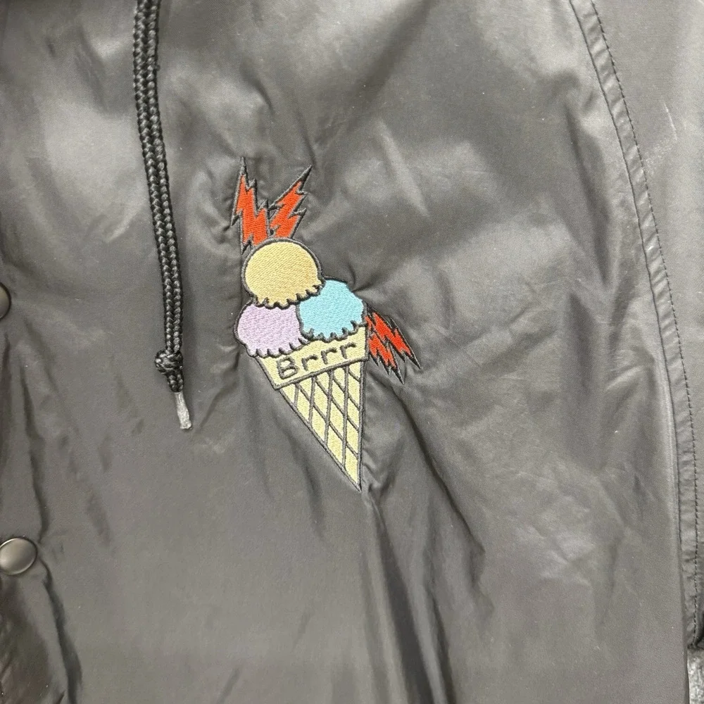 Cookies SF Icecream hooded jacket BRRR Men's size Large Gucci-Mane windbreaker